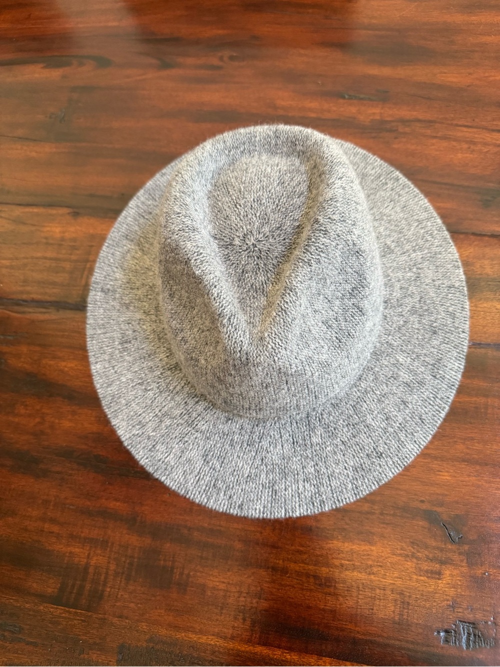 Anthropologie Fedora Boho Felt Polyester Hat in Gray